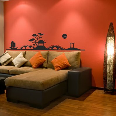 Asia Wall Stickers