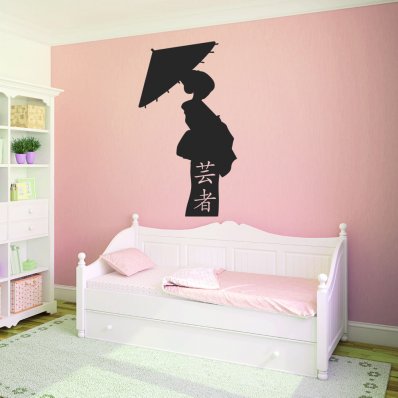 Asian Woman Wall Stickers