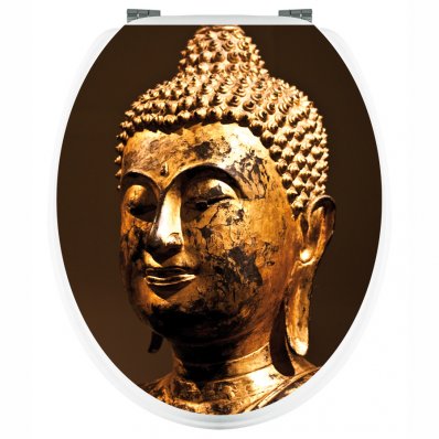 Aufkleber für Toilettendeckel Buddha