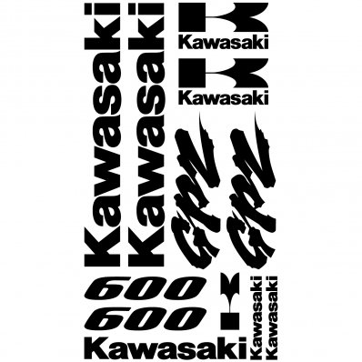 Autocolant Kawasaki GPZ 600