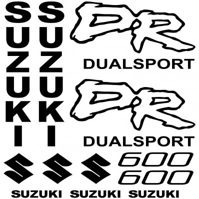 Autocolant Suzuki DR 600