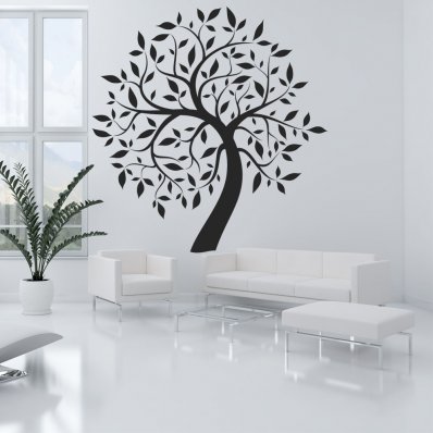 Autocolante decorativo árbol