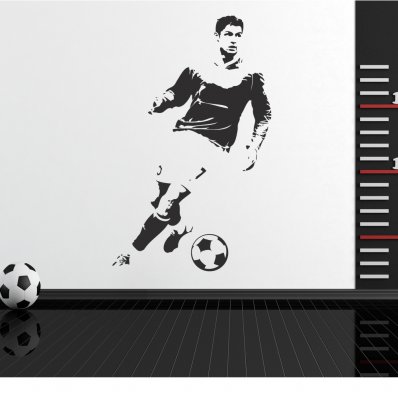 Autocolante decorativo cristiano ronaldo