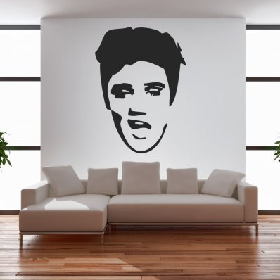 Autocolante decorativo elvis presley