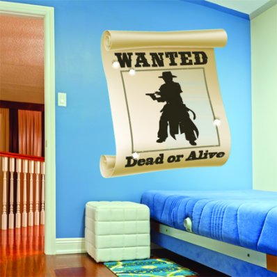 Autocolante decorativo infantil desejado