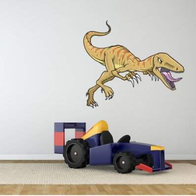 Autocolante decorativo infantil Dinosaurs