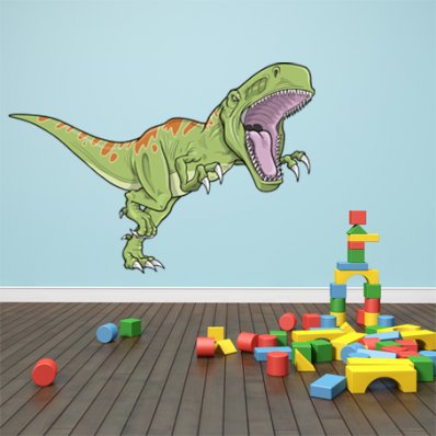 Autocolante decorativo infantil Dinosaurs