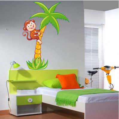 Autocolante decorativo infantil Palmeira