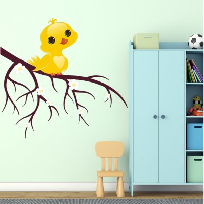 Autocolante decorativo infantil rama