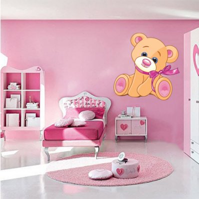 Autocolante decorativo infantil Ursinho