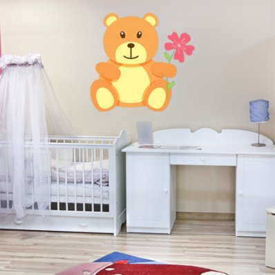 Autocolante decorativo infantil Ursinho