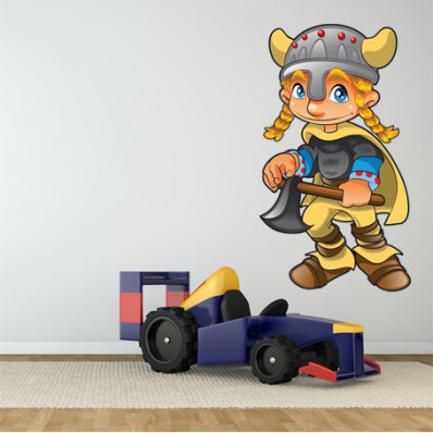 Autocolante decorativo infantil vaqueiro