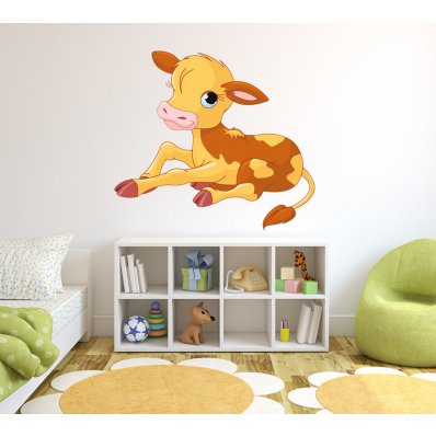 Autocolante decorativo infantil vitela