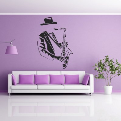 Autocolante decorativo Jazzman