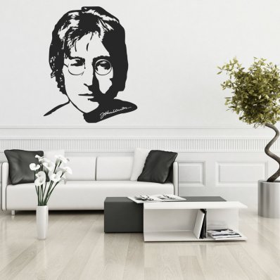 Autocolante decorativo john lennon