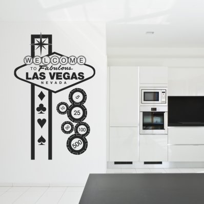 Autocolante decorativo las vegas