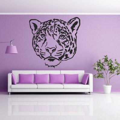 Autocolante decorativo leopardo