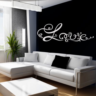 Autocolante decorativo love