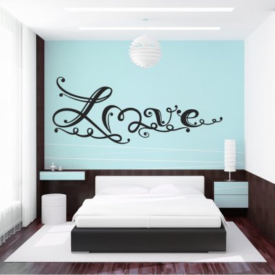 Autocolante decorativo love