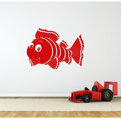 Autocolante decorativo peixe