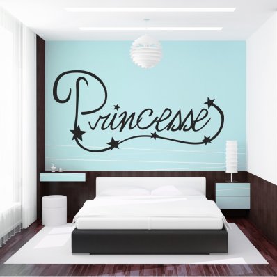 Autocolante decorativo princesse