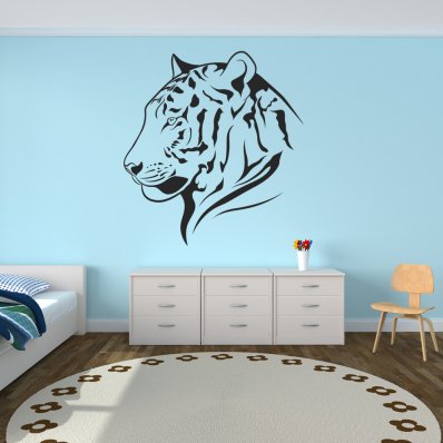 Autocolante decorativo Tigre