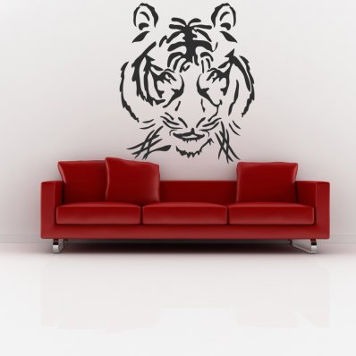 Autocolante decorativo Tigre