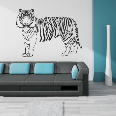 Autocolante decorativo Tigre