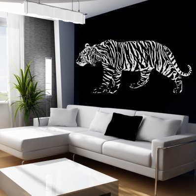 Autocolante decorativo Tigre