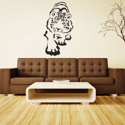 Autocolante decorativo Tigre