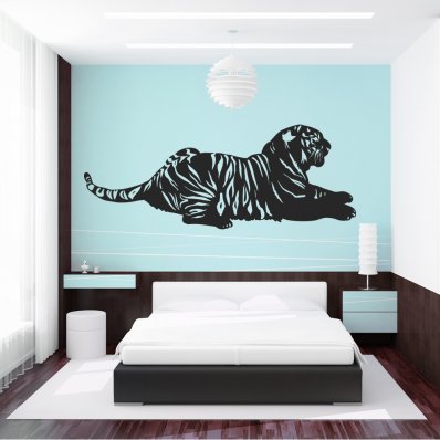 Autocolante decorativo Tigre