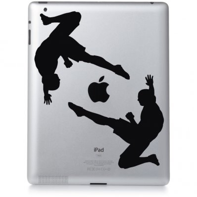 Autocolante ipad 2 futebol