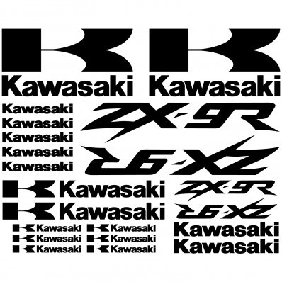 Autocolante Kawasaki ZX-9r