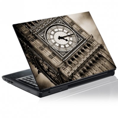 Autocolante para computador portátil   Big Ben