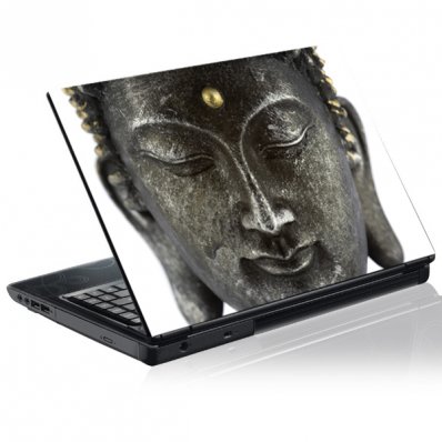 Autocolante para computador portátil   Buda