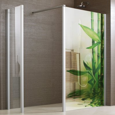 Bamboo - shower sticker