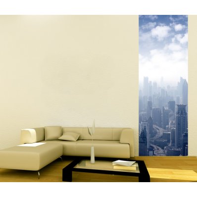 Banner City Wall Sticker