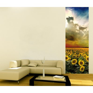 Banner Fields Wall Sticker