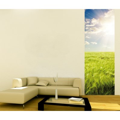 Banner Fields Wall Sticker