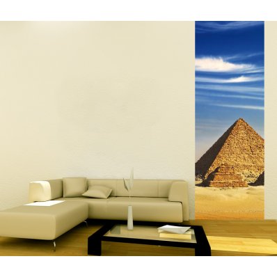 Banner Pyramids Wall Sticker