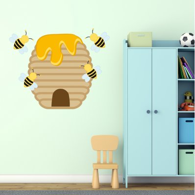 Bee Hive Wall Stickers