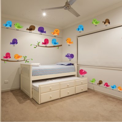 Bird Set Wall Stickers