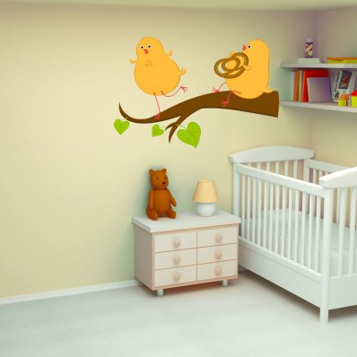 Birds Branch Wall Stickers