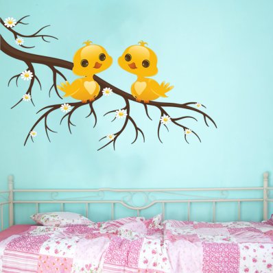 Birds Branch Wall Stickers