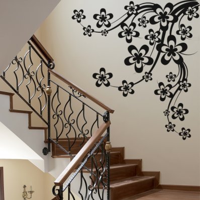 Branch Cherry Wall Stickers