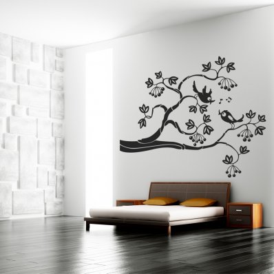 Branch with Birds Wall Stickers