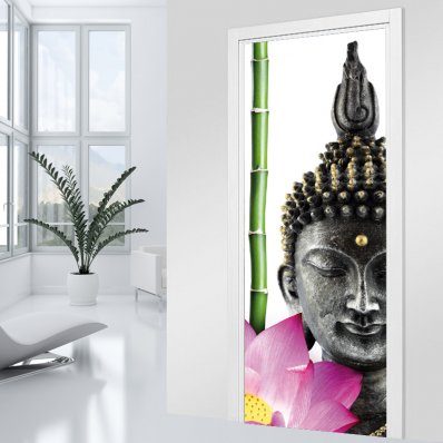 Buddha Door Stickers