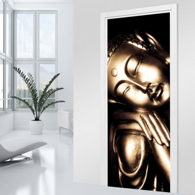 Buddha Door Stickers