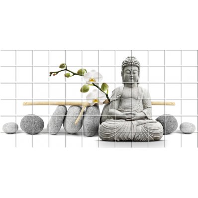 Buddha - Tiles Wall Stickers