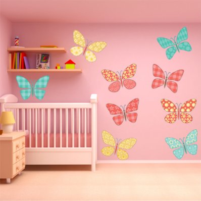 Butterflies Set Wall Stickers